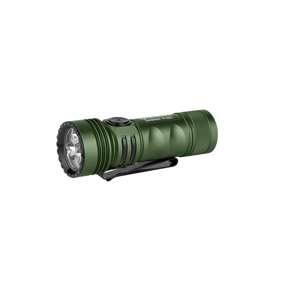 Olight Seeker 4 Mini EDC Flashlight with White Light and UV