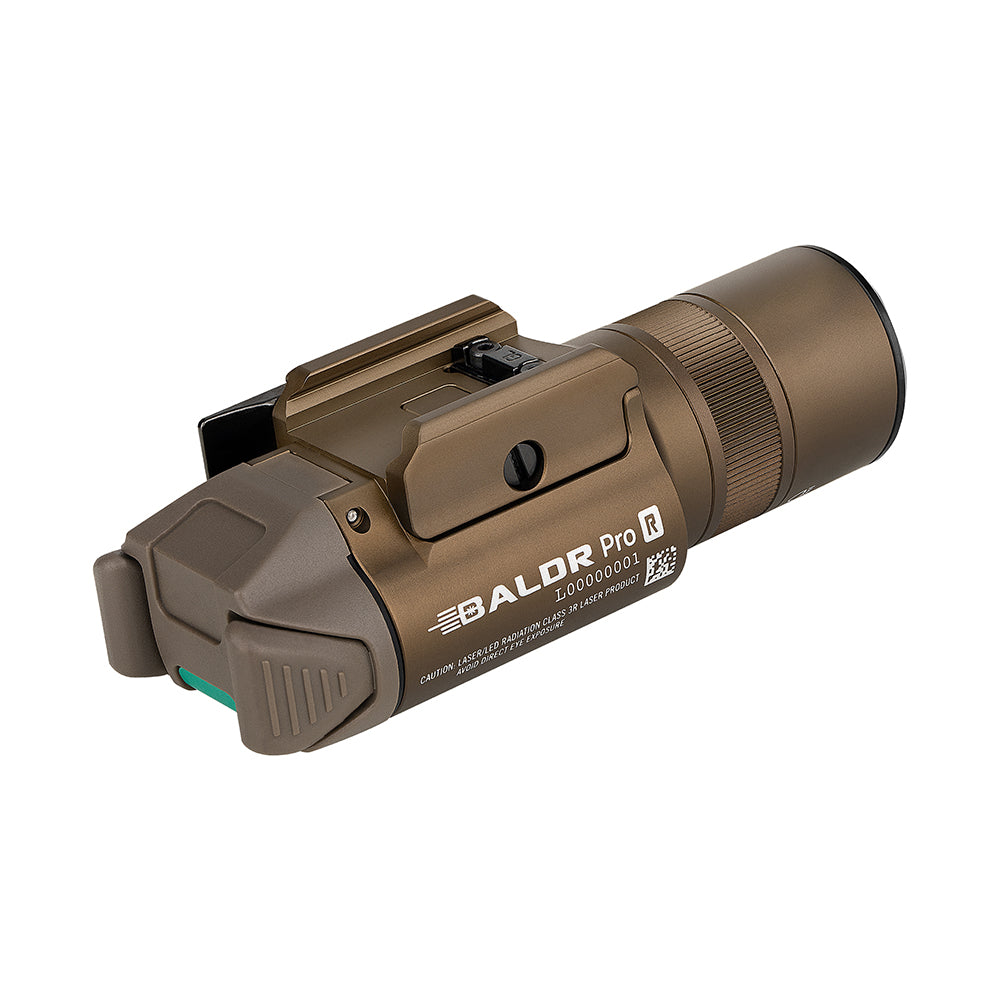 Olight Baldr Pro R Rail Mount Tactical Flashlight TAN