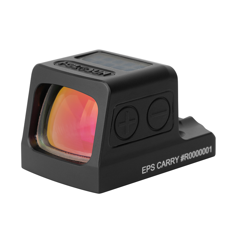 Holosun EPS Carry Red Multi-Reticle, 7075, Enclosed, Solar, Kseries footprint. RMSc plate