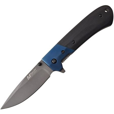 MTech 1068BL Linerlock Knife with Black G10 Handle