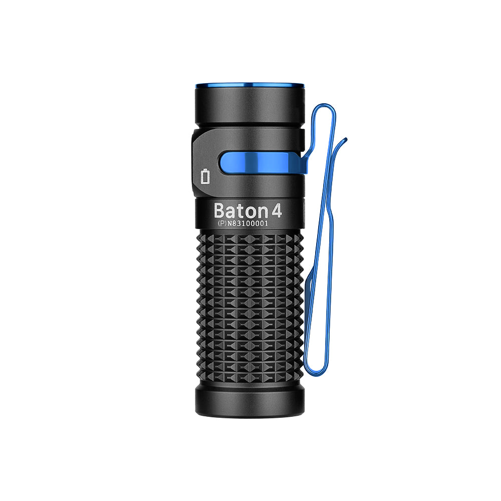 Olight Baton 4 Powerful EDC Flashlight 1300 Lumens Black