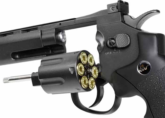 Dan Wesson 8" CO2 Airsoft Revolver, Grey