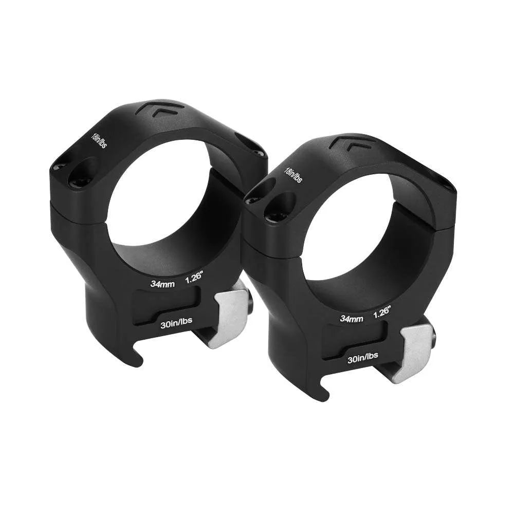 Halo Ti Scope Rings 34mm 1.26''