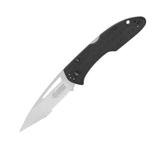 Blackhawk BHB40 Folding Knife, Black Handle, BB154011SL