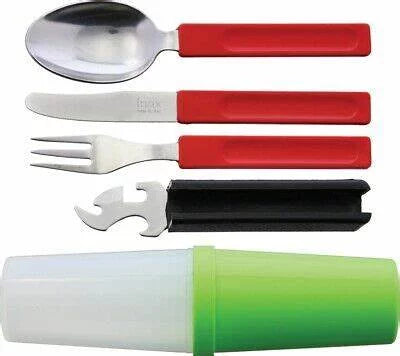 Fox Italy Camping Cutlery Set, 420C, FX-676 Fox09FX020 dis