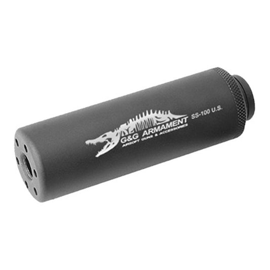 G&G SS-100 BARREL EXTENSION MOCK SUPPRESOR CCW (BLACK)