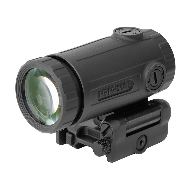 Holosun HM3XT Titanium 3x Magnifier W/ QD Flip Mount