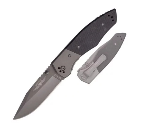 Ka-Bar Jarosz Beartooth Folding Knife, G10 Black,  3086