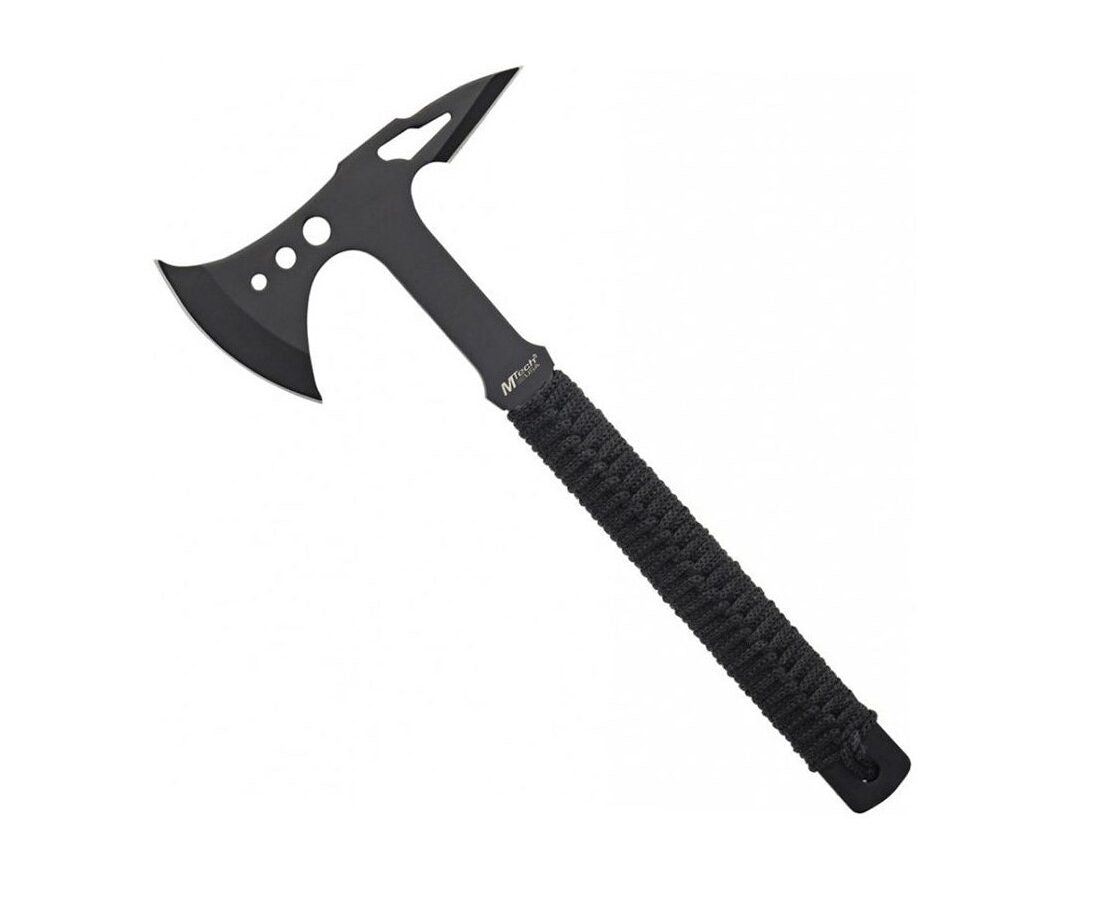 MTech Axe 15” Black Cord Wrapped Handle – 18Plus Airsoft & Knife