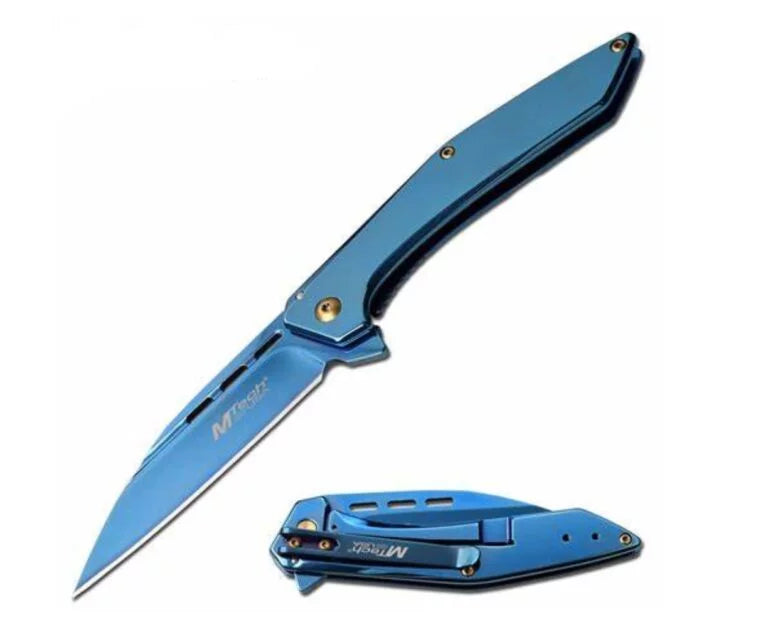 MTech Manual Folder 4.5” Polished Tinite Blue MT-1052BL