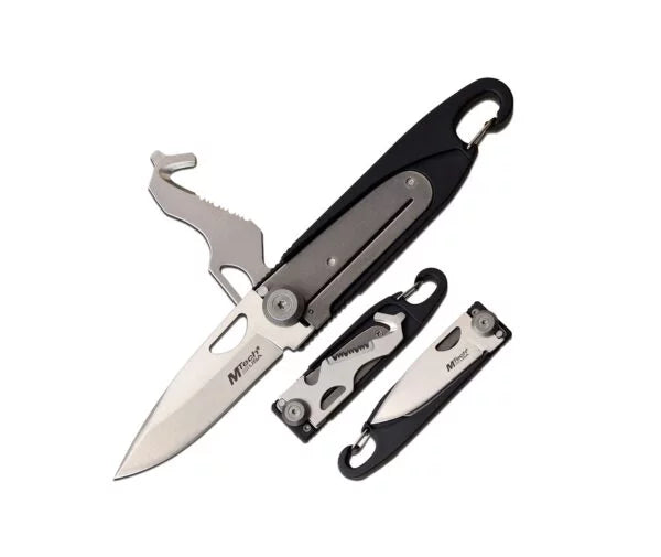 Mtech Manual Folder W/Multi Tool Black