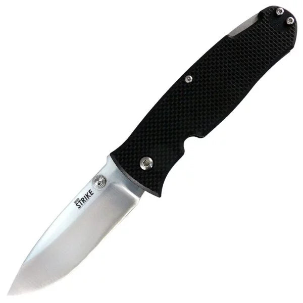 OKC Dozier Strike Folding Knife, AUS 8, G10 Black, 9102