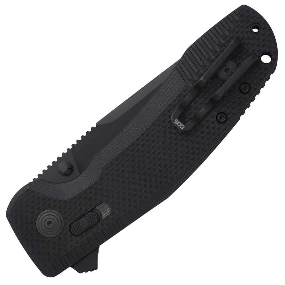 SOG-TAC XR Black out Folding Knife