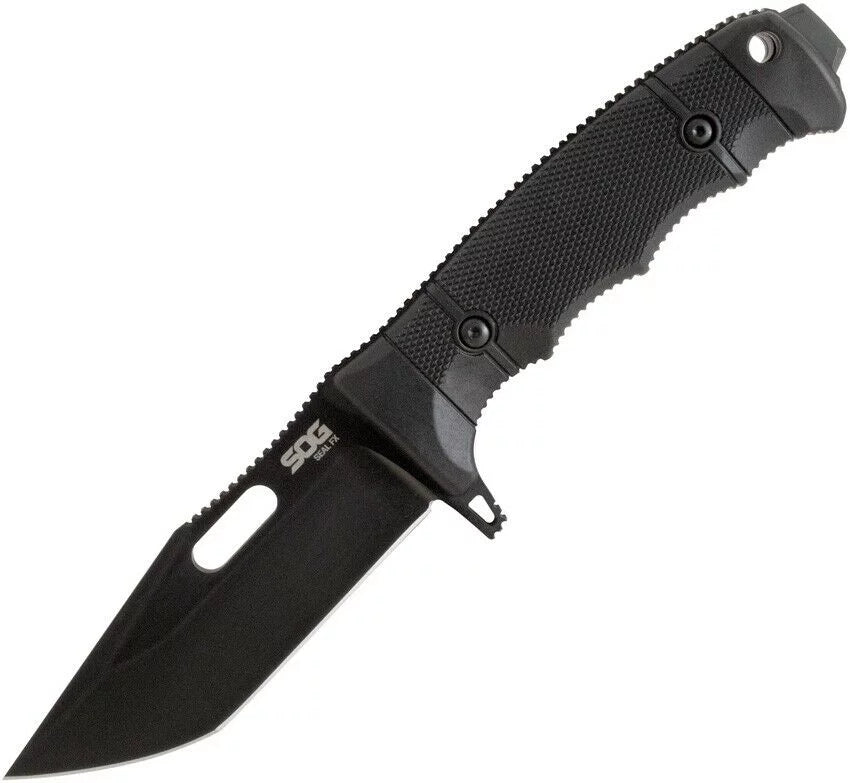 SOG Seal FX Fixed Blade Knife, CPM S35VN Tanto, Kydex Sheath, 17-21-02-57