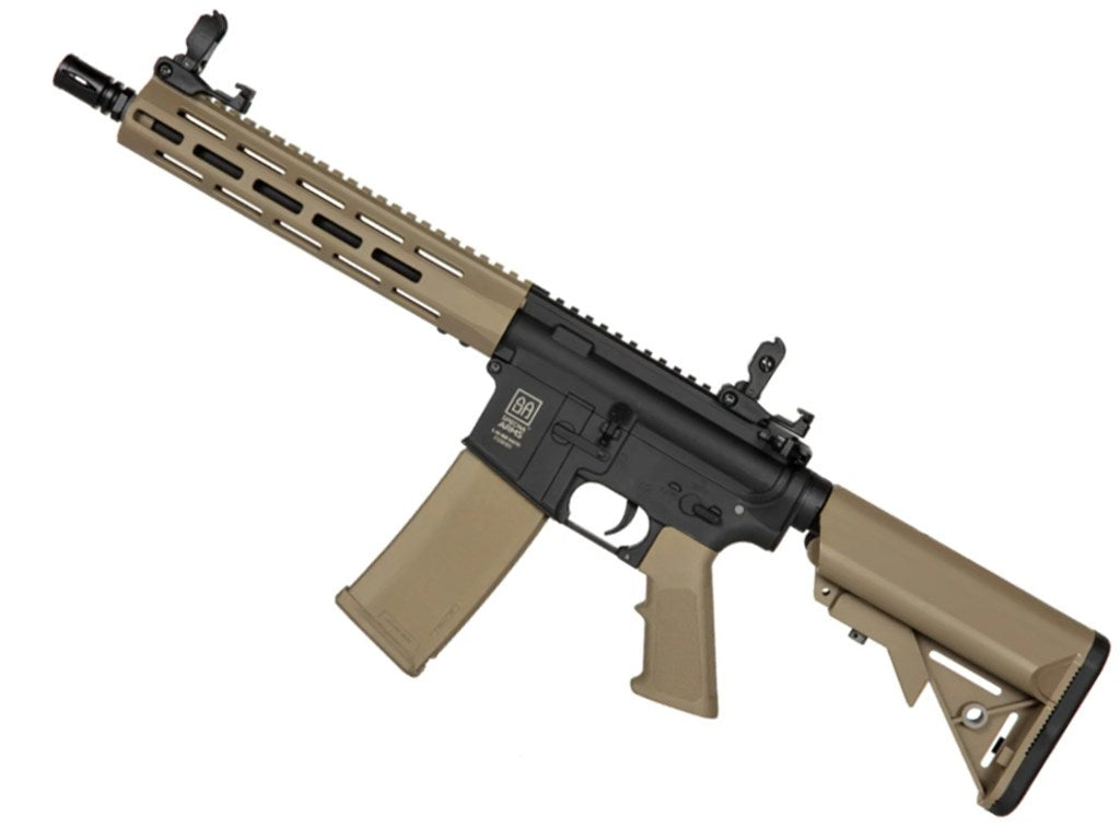 Specna Arms Sa-f03 Flex Airsoft Rifle Tan- 18plus Airsfot & Knife 