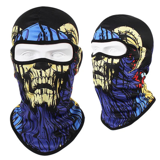Skull Men Balaclava Ski Mask Cycling Caps Snowboard Face Cover 003