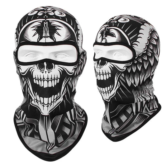 Skull Men Balaclava Ski Mask Cycling Caps Snowboard Face Cover 006