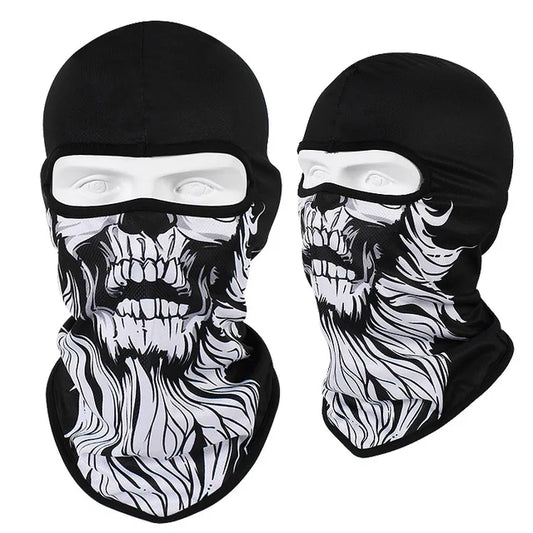 Skull Men Balaclava Ski Mask Cycling Caps Snowboard Face Cover 008