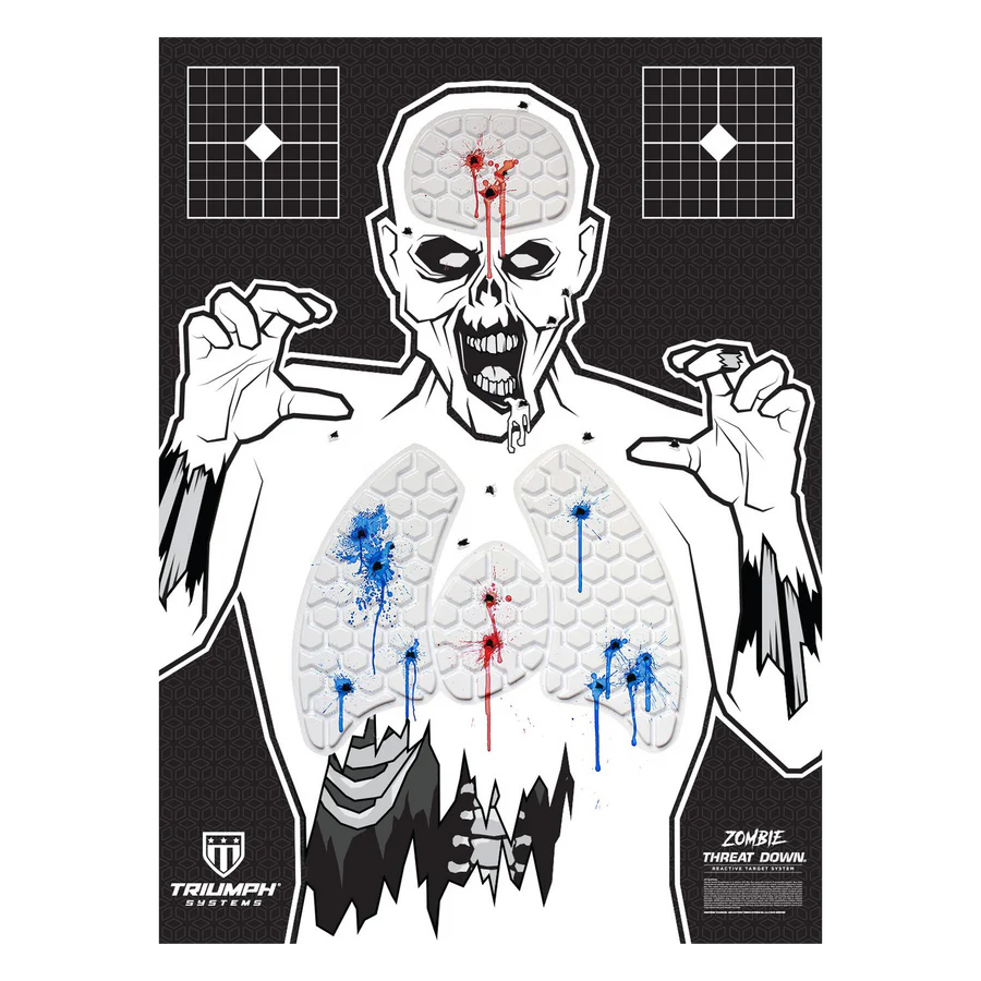 Threat Down® Bleeding Zombie Targets