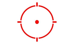 Holosun EPS Carry Red Multi-Reticle, 7075, Enclosed, Solar, Kseries footprint. RMSc plate