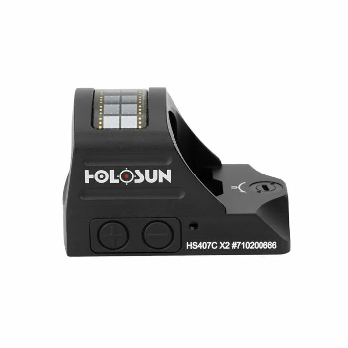 Holosun HS407C X2 Micro Red Dot Sight - 2MOA