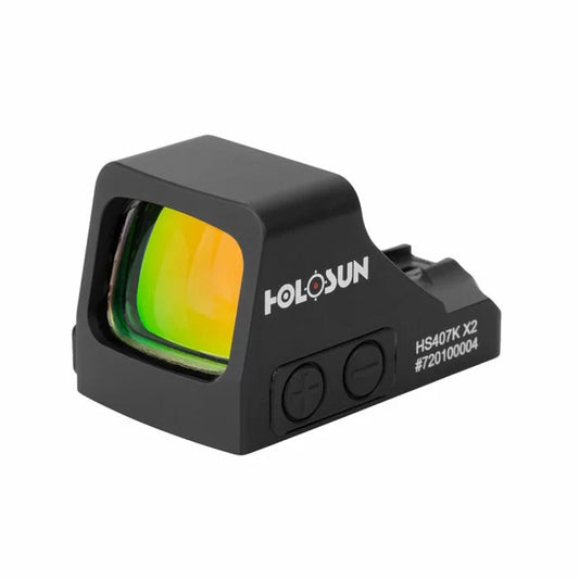 Holosun HS407K X2 Micro Open Reflex Sight, 6MOA Red Dot