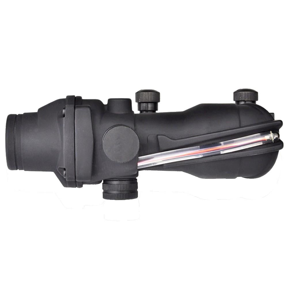 AIM-O RED DOT ACOG WITH BLACK OPTICAL FIBER